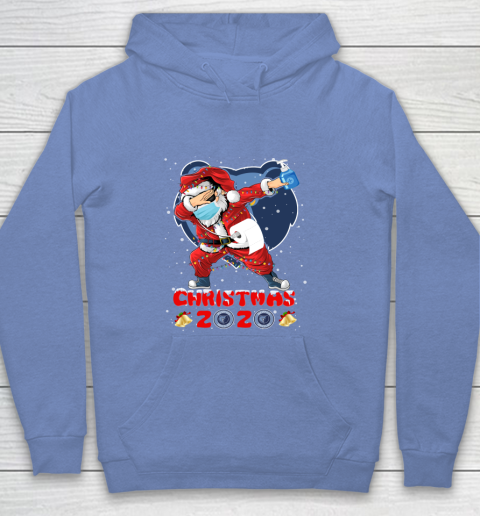 Memphis Grizzlies Funny Santa Claus Dabbing Christmas 2020 NBA Youth Hoodie 8