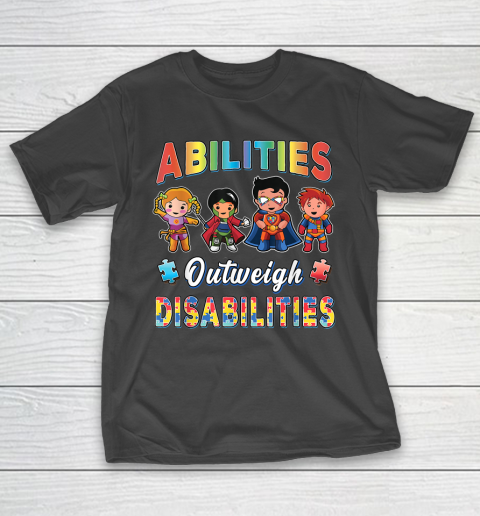Autism Awareness Boy Abilities T-Shirt