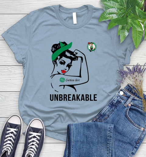 NBA Boston Celtics Girl Unbreakable Basketball Sports Women's T-Shirt 6