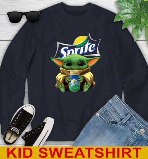 Star Wars Baby Yoda Hugs Sprite Soft Drink Shirt 115