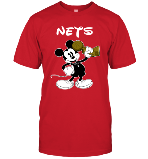 Mickey Brooklyn Nets Unisex Jersey Tee