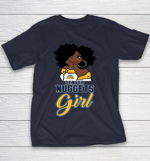 Denver Nuggets Girl NBA Youth T-Shirt 4