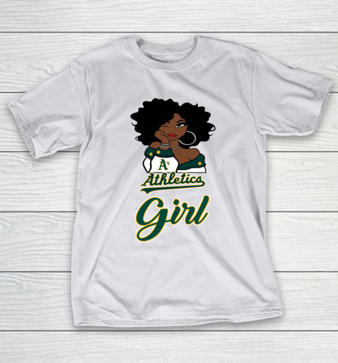 Oakland Athleticss Girl MLB T-Shirt 12