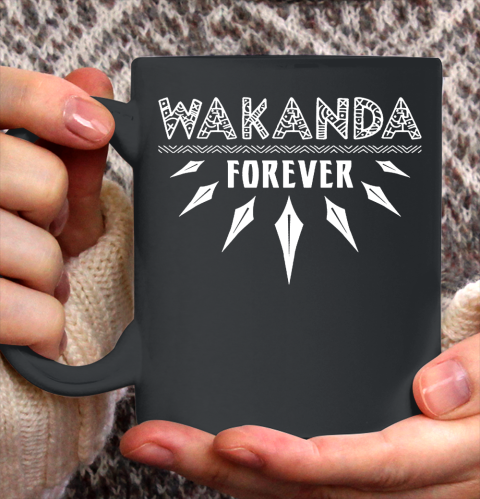 Wakanda Forever Black Panther Ceramic Mug 11oz