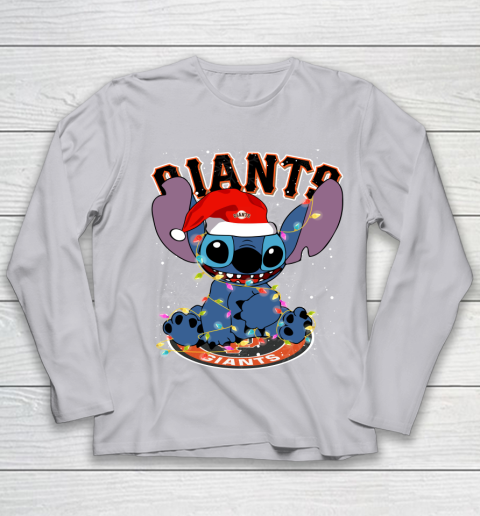 San Francisco Giants MLB noel stitch Baseball Christmas Youth Long Sleeve 3