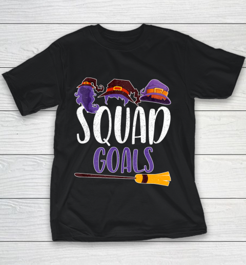 Hocus Pocus Squad Goals Shirt Great Halloween Youth T-Shirt