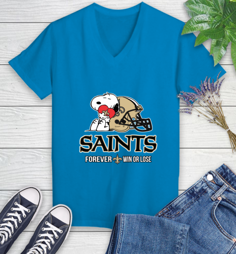 NFL The Peanuts Movie Snoopy Forever Win Or Lose Football New Orleans Saints 83