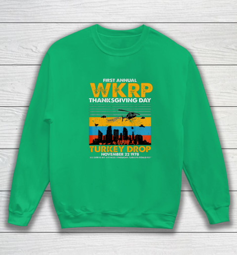 Wkrp Turkey Drop Shirt Turkey Drop T Shirt Turkey Drop Retro Sweatshirt 5