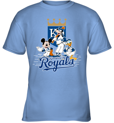 MLB Kansas City Royals Mickey Mouse Donald Duck Goofy Baseball T Shirt -  Rookbrand