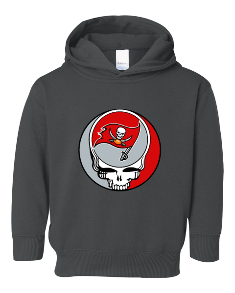 Tampa Bay Buccaneers x Grateful Dead Toddler Pullover Fleece Hoodie