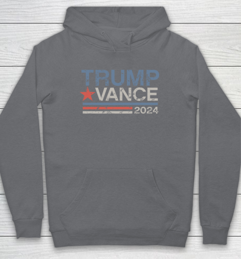 Trump Vance 2024 Retro Stripe Trump JD Vance Hoodie 3