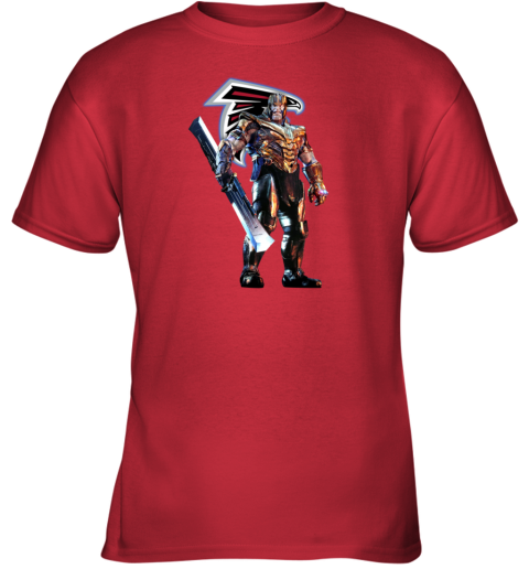 NFL Captain America Thor Spider Man Hawkeye Avengers Endgame Football New  York Giants Youth T-Shirt