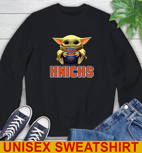 NBA Basketball New York Knicks Star Wars Baby Yoda Shirt 26