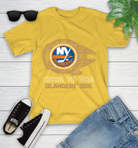 NHL Come To The New York Islanders Wars Hockey Sports Youth T-Shirt 10