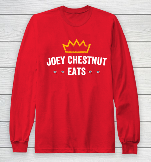 Joey Chestnut Eats Long Sleeve T-Shirt 7