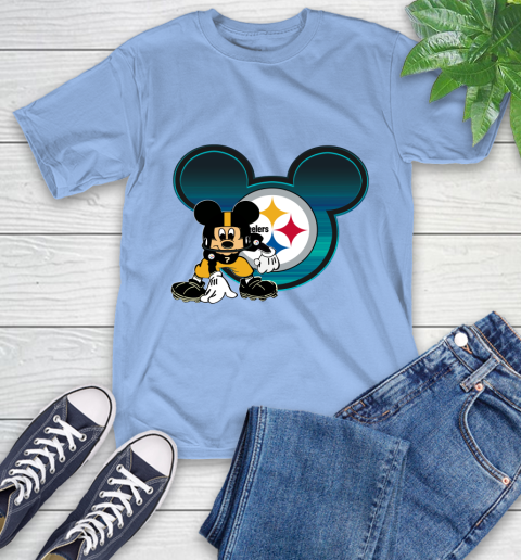 NFL Pittsburgh Steelers Mickey Mouse Disney Football T Shirt T-Shirt 11