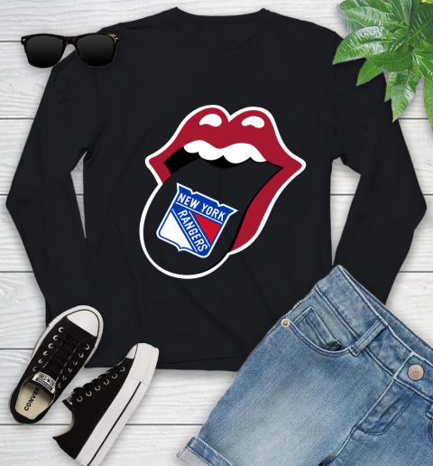 New York Rangers NHL Hockey Lips I Root For My Team Adoring Fan 126