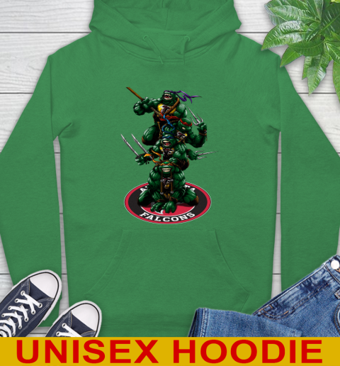NFL Football Atlanta Falcons Teenage Mutant Ninja Turtles Shirt Hoodie 8