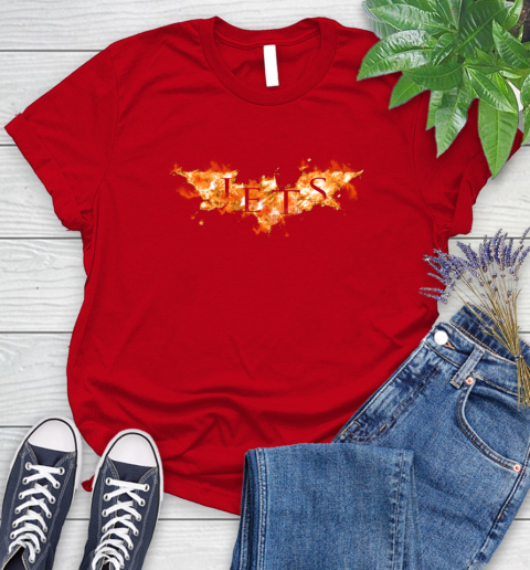 NHL Winnipeg Jets Batman Logo DC Hockey Sports Shirts Women's T-Shirt 13
