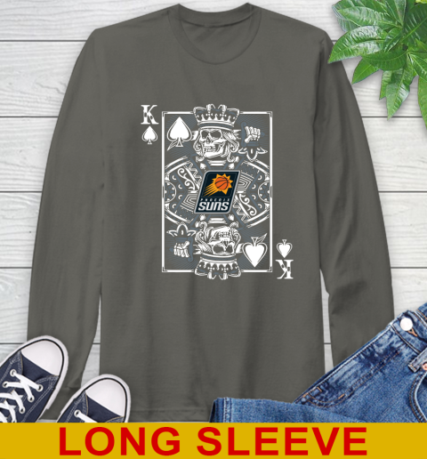 Phoenix Suns NBA Basketball The King Of Spades Death Cards Shirt Long Sleeve T-Shirt 10