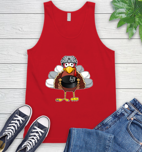 Los Angeles Kings Turkey Thanksgiving Day Tank Top 6