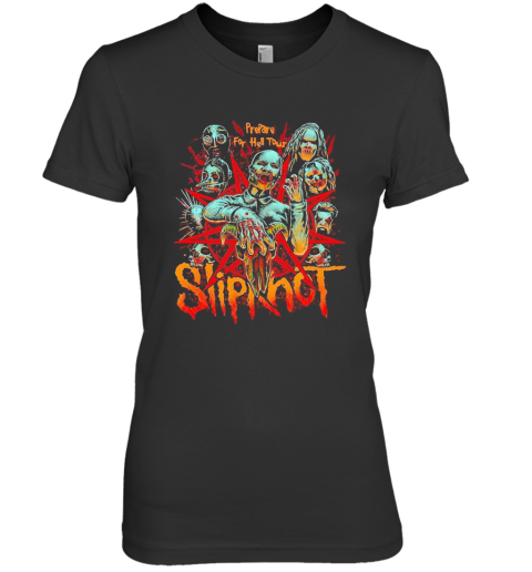 Halloween Slipknot Band Horror Prepare For Hell Tour Premium Women's T-Shirt