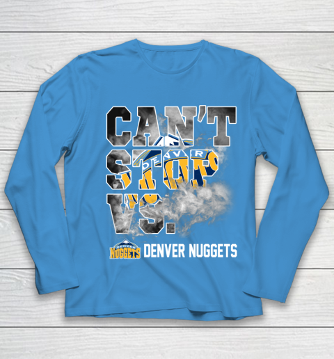 NBA Denver Nuggets Basketball Can't Stop Vs Youth Long Sleeve 5