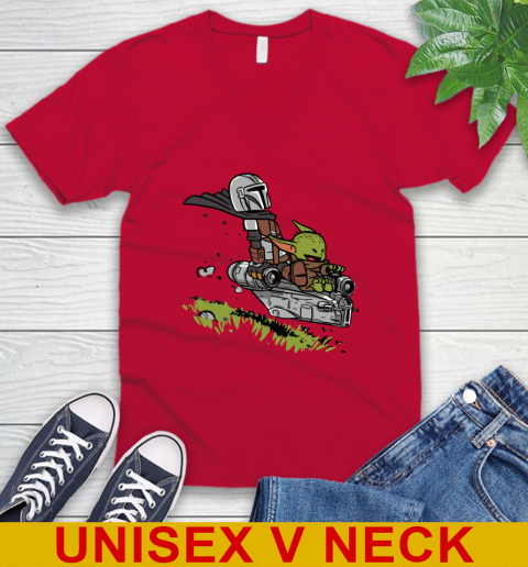 Baby Yoda and Mando Shirt 55