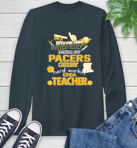 LA Clippers NBA I'm A Difference Making Student Caring Basketball Loving Kinda Teacher (2) Long Sleeve T-Shirt 9
