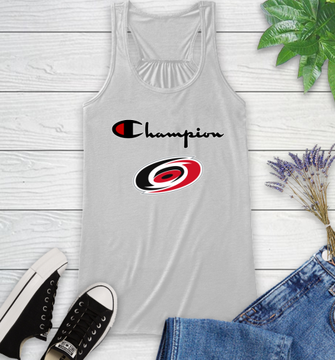 NHL Hockey Carolina Hurricanes Champion Shirt Racerback Tank