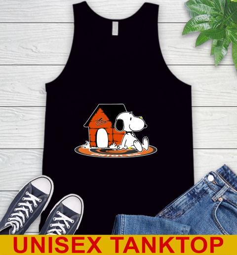 MLB Baseball Baltimore Orioles Snoopy The Peanuts Movie Shirt Tank Top 2