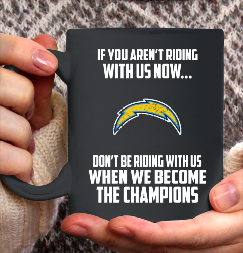 NFL Los Angeles Chargers Football We Become The Champions Ceramic Mug 11oz