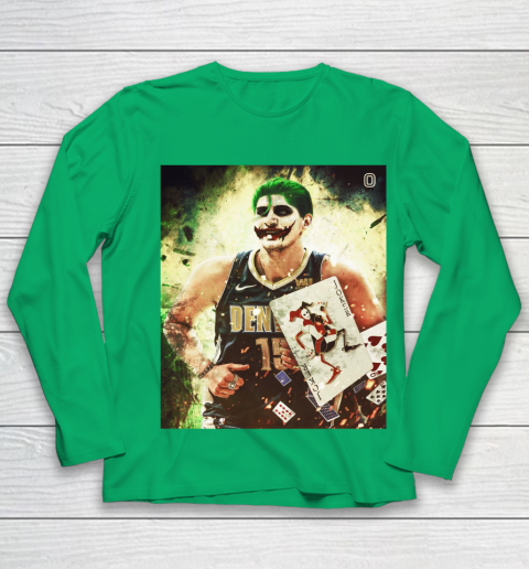 Nikola Jokic MVP Denver Joker Youth Long Sleeve 4