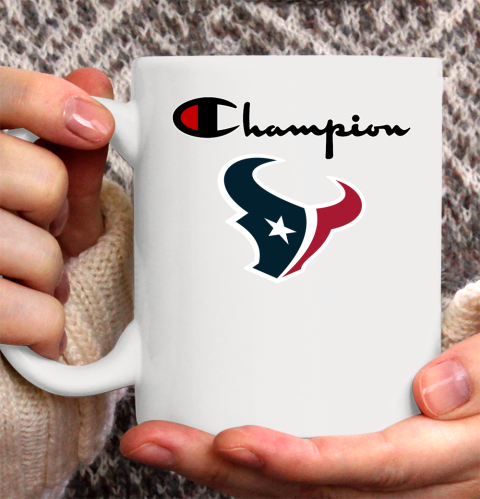 NFL Football Houston Texans Champion Shirt Ceramic Mug 11oz