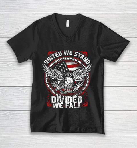 Veteran United We Stand V-Neck T-Shirt