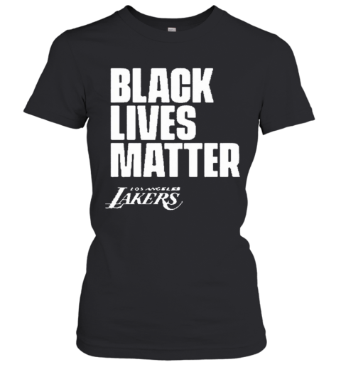 Black Lives Matter Los Angeles Lakers Women's T-Shirt