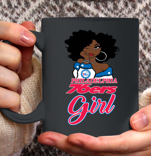 Philadelphia 76ers Girl NBA Ceramic Mug 11oz 3