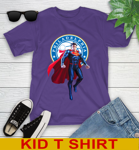 NBA Awesome Superman Basketball Sports Philadelphia 76ers 104
