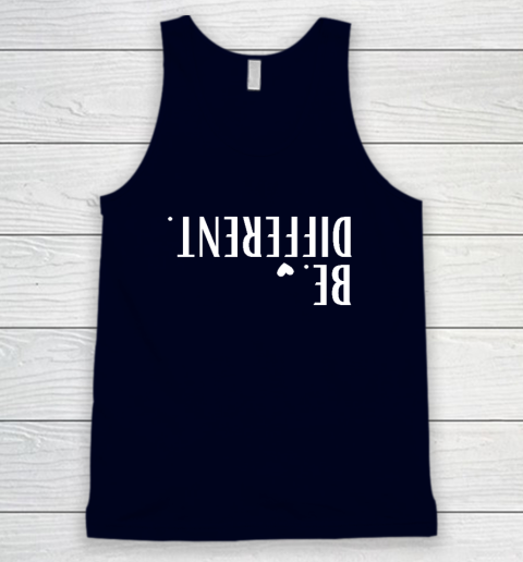 Funny Upside Down Be Different Tank Top 2