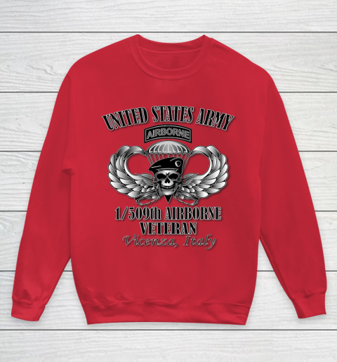 Veteran Shirt 1 509th Airborne Veteran Youth Sweatshirt 4
