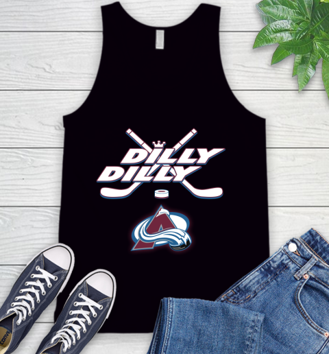 NHL Colorado Avalanche Dilly Dilly Hockey Sports Tank Top 2