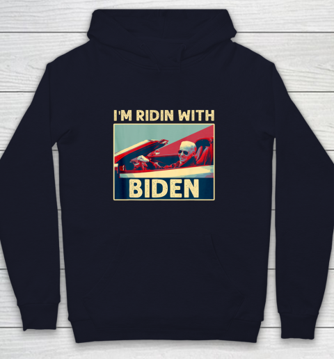 I'm Riding With Joe Biden Youth Hoodie 2