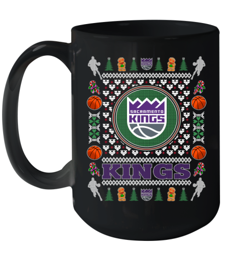 Sacramento Kings Merry Christmas NBA Basketball Loyal Fan Ceramic Mug 15oz