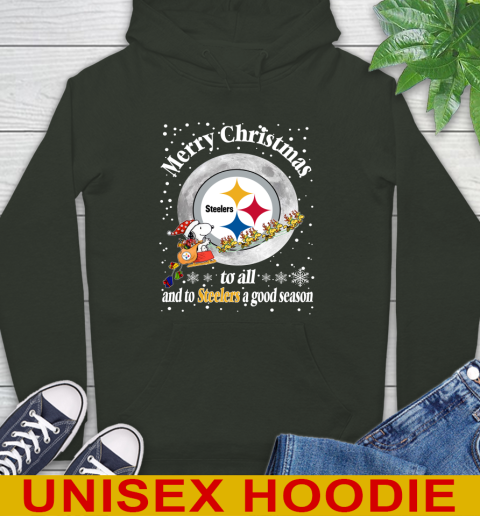 Pittsburgh Steelers Merry Christmas To All And To Steelers A Good Season NFL Football Sports Hoodie 12