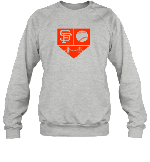 ekdx san francisco baseball vintage sf pride giant gift sweatshirt 35 front sport grey
