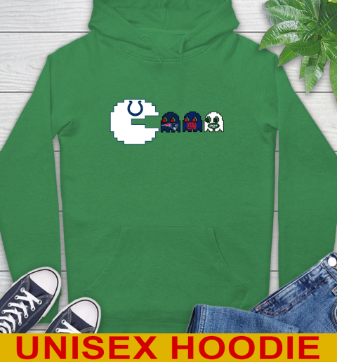Indianapolis Colts NFL Football Pac Man Champion Hoodie 8