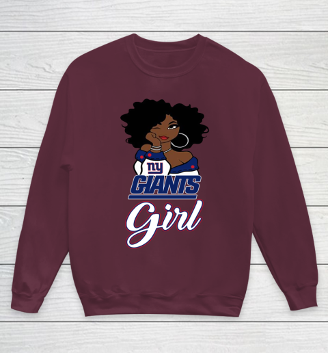 New York Giants Girl NFL Youth Sweatshirt 5