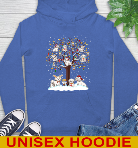 Maltese dog pet lover light christmas tree shirt 21