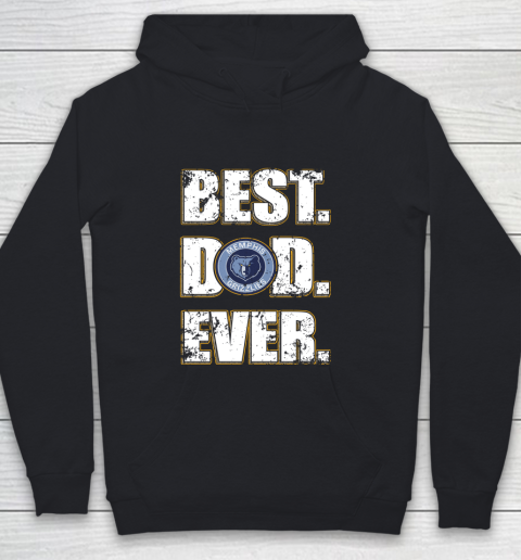 NBA Memphis Grizzlies Basketball Best Dad Ever Family Shirt Youth Hoodie
