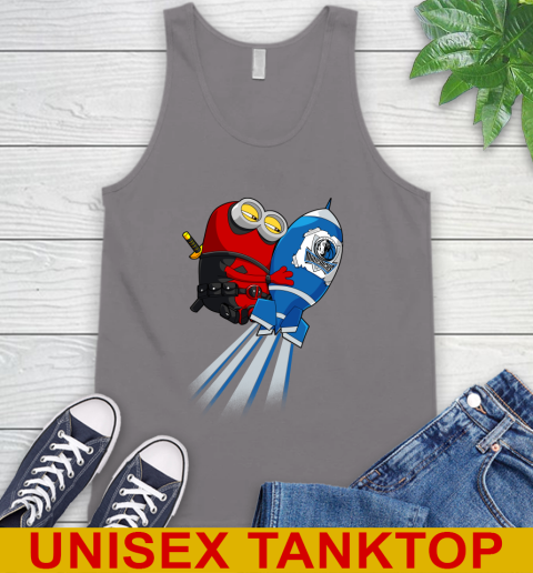 NBA Basketball Dallas Mavericks Deadpool Minion Marvel Shirt Tank Top 6